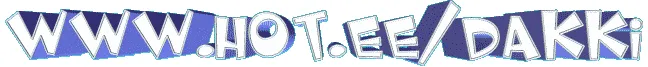 The logotype of my first homepage